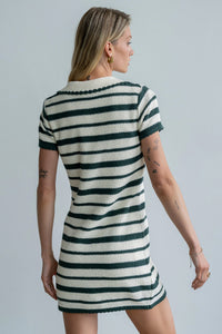 Marcy Striped Knit Mini Dress - FINAL SALE