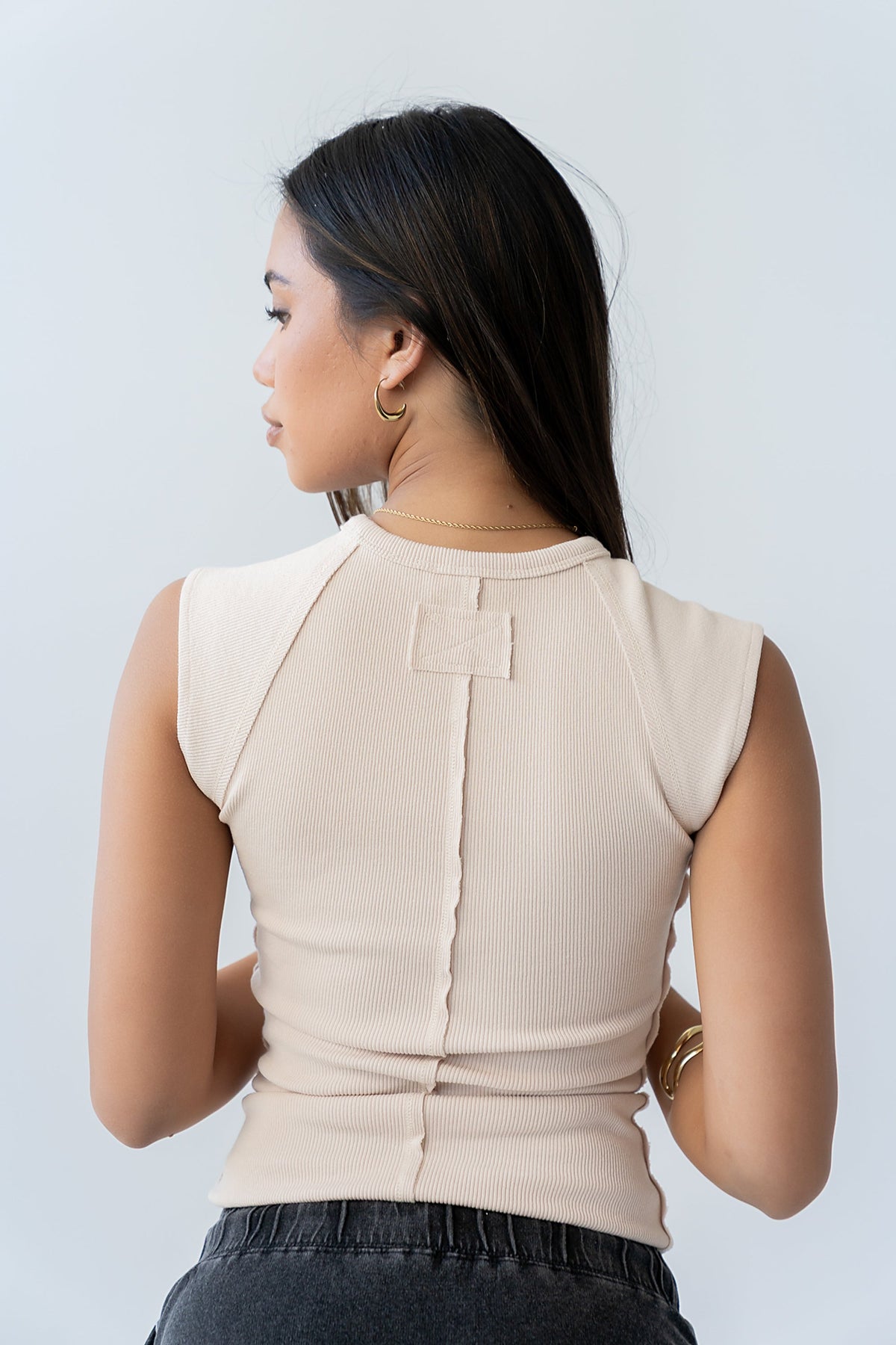 Huxley Tank in Tan - FINAL SALE