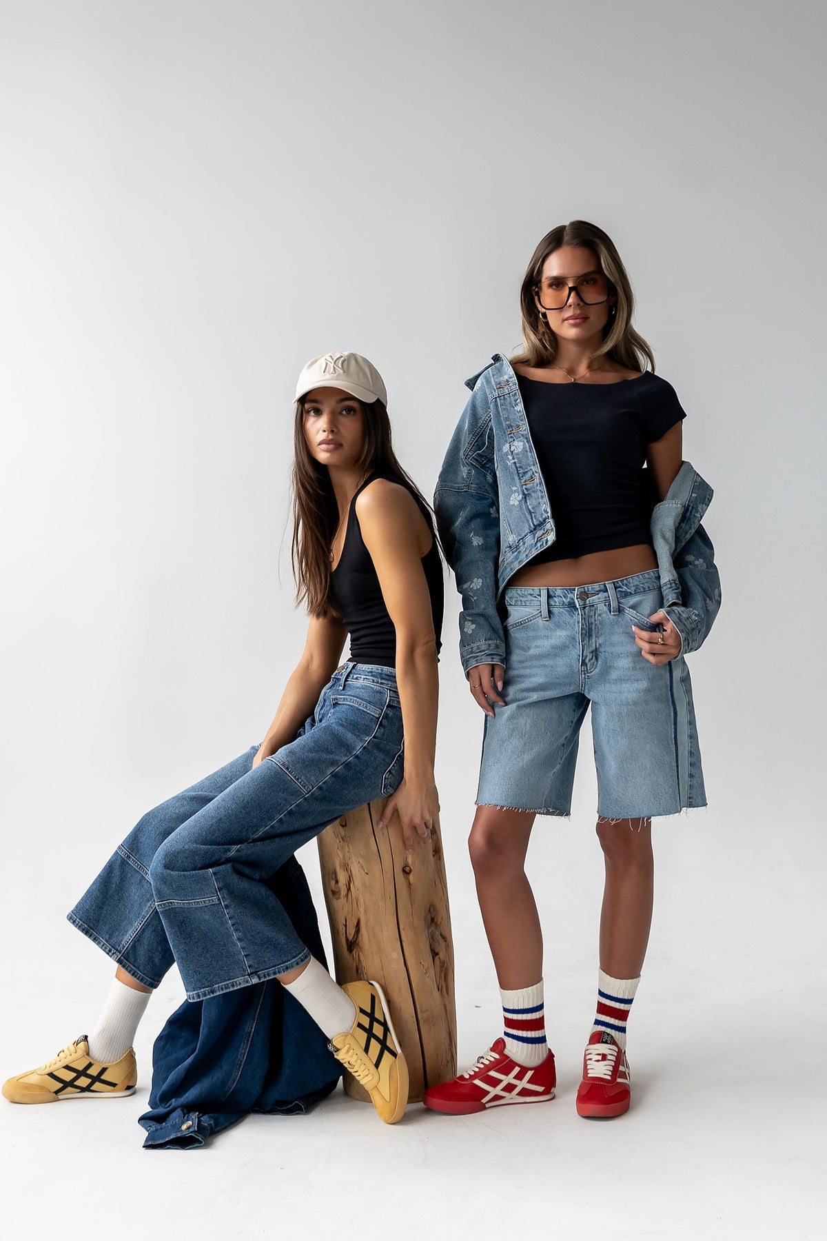 Carla Floral Denim Jacket - FINAL SALE