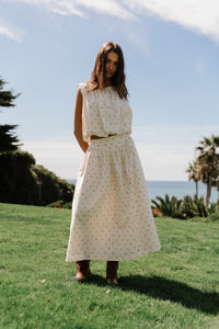Tyla Cherry Midi Skirt - FINAL SALE