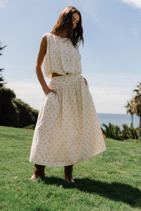 Tyla Cherry Midi Skirt - FINAL SALE