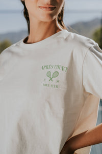 Kaila Graphic Tee in White - FINAL SALE