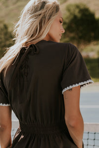 Caty Stitched T-Shirt Dress - FINAL SALE