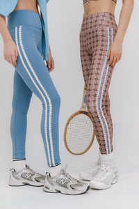 Sloan Stitched Leggings in Brown - FINAL SALE