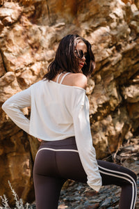 Iris Off The Shoulder Top in White