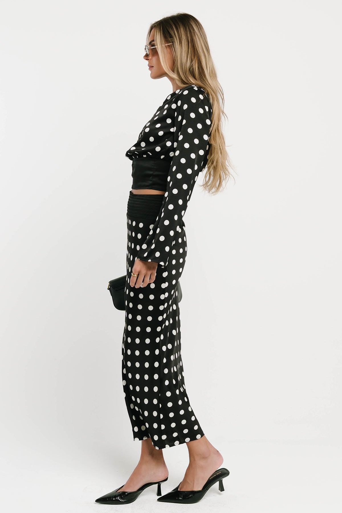 Journey Polka Dot Midi Skirt - FINAL SALE