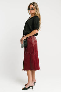 Zayne Button Up in Black - FINAL SALE