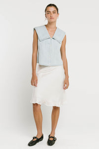Shayla Denim Blouse