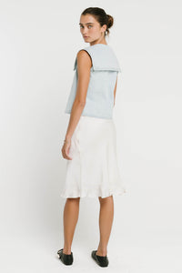 Shayla Denim Blouse