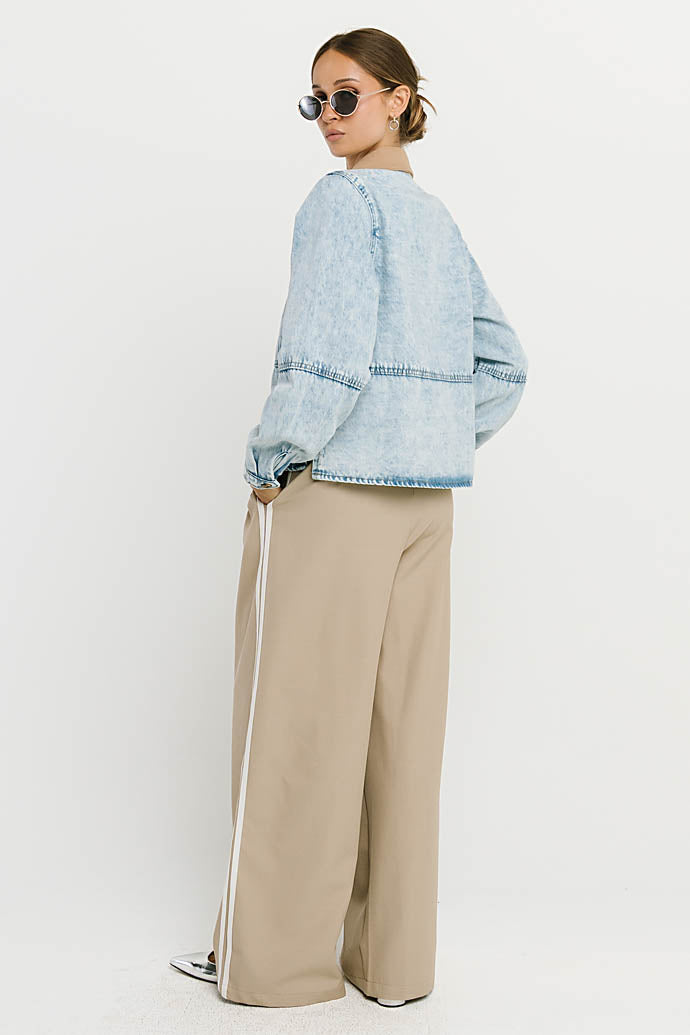 Andy Contrast Denim Jacket