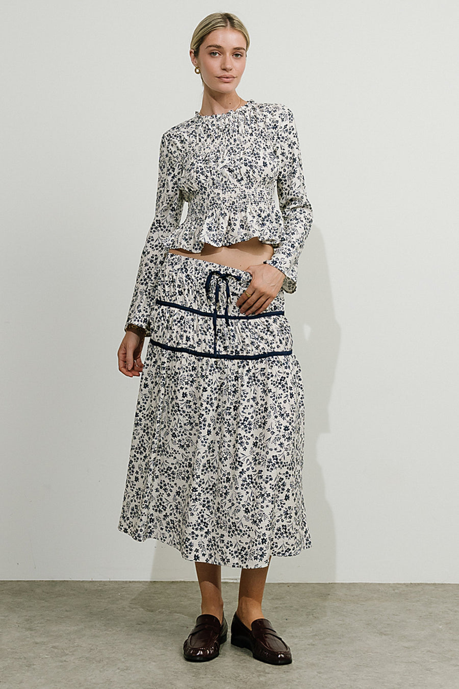 Blakely Floral Maxi Skirt - FINAL SALE