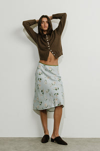 Erin Floral Midi Skirt - FINAL SALE