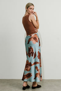 Kenya Satin Maxi Skirt - FINAL SALE