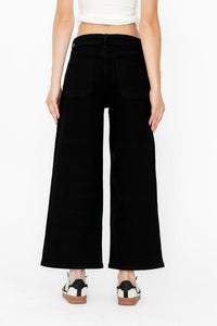 Mylah Wide Leg Jeans in Black - FINAL SALE