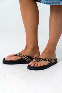 Bristol Leopard Sandals - FINAL SALE
