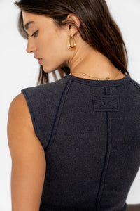 Huxley Tank in Navy - FINAL SALE
