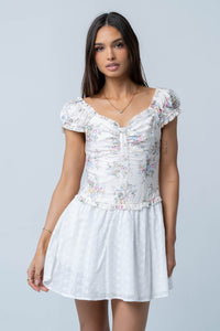 Maria Floral Mini Dress - FINAL SALE