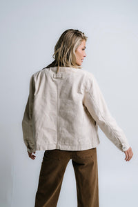 Ember Barn Jacket in Ecru - FINAL SALE