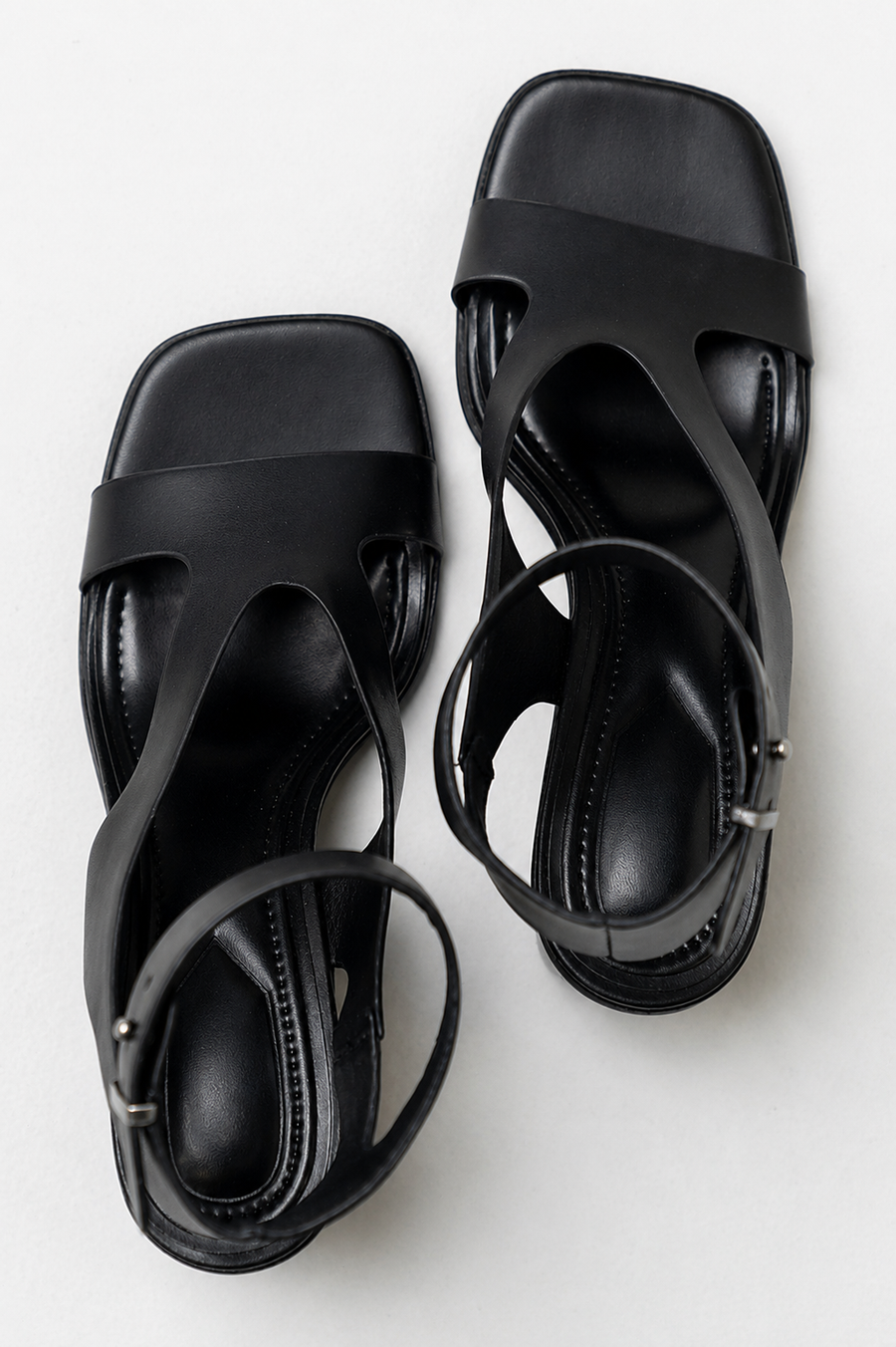 Felipa Block Heels in Black